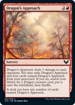 MTG Dragon's Approach - 97 / English / Near Mint - Image 1