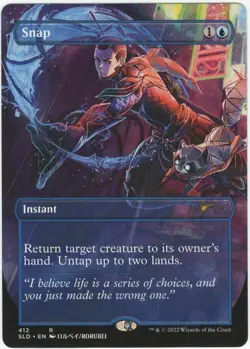 1x Snap MTG Secret Lair Lightly Played - Image 1