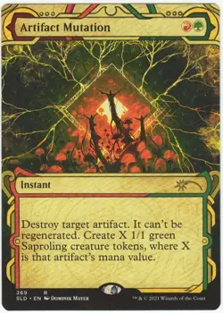 1x Artifact Mutation MTG Secret Lair Lightly Played - Image 1