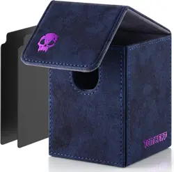 MTG Deck Box for Commander Display,Card Deck Box Fits 150 Double Sleeved Cards, - Image 3