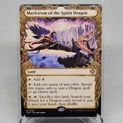 MTG Maelstrom Of The Spirit Dragon Showcase Takir Dragonstorm (R) TDM 0326 - Image 1