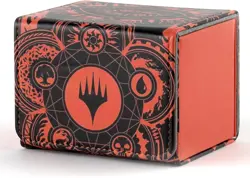 Deck Box for MTG Cards, Trading Commander Deck Case Holds 120+ Sleeved Cards, PU - Image 1