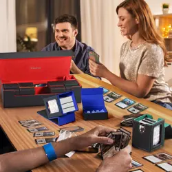 Premium MTG Deck Box with Playmat and Dice Tray, Holds 5 Display Deck Case or 80 - Image 2