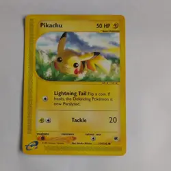 2002 POKEMON EXPEDITION PIKACHU #124 - Image 1