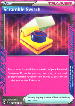 Scramble Switch 186/191 Near Mint SV08: Surging Sparks Pokemon Shipnow - Image 1