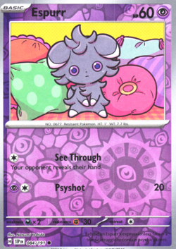 Espurr 084/191 Near Mint Surging Sparks Reverse Holo Pokemon Shipnow - Image 1