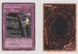 Castle Walls Unlimited YuGiOh Starter Deck Pegasus #SDP-043 2003 qm5 - Image 3