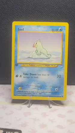 2000 Seel #81 Neo Destiny 1st Edition Regular Pokemon Card Common - Image 1