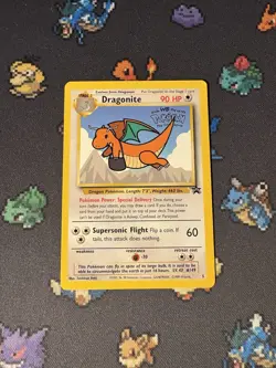 Pokemon Card Dragonite #5 First Movie Stamped Black Star Promo WOTC - (NM) - Image 1