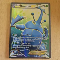 Pokemon Heracross EX Full Art Card XY Furious Fists 105/111 - Image 1