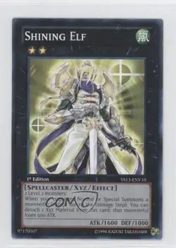 Shining Elf 1st Ed. YuGiOh Starter Deck 13 Super Starter: Power-Up gl9 - Image 1