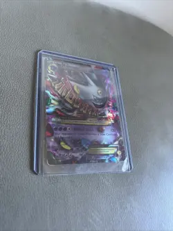Pokemon TCG Mega Gengar EX XY166 Black Star Promo Shiny Holo Rare Card - Image 4