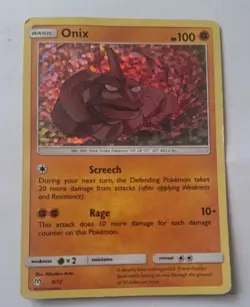 Onix 9/12-Mcdonalds collection 2019 promo pokemon card - Image 1