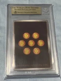 Dragon Ball Super Card Game 2023 World Championship BGS Graded 4th Place Limited - Image 4