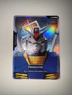 Gundam TCG Card Game Resource: Gundam RX-78-2 R-002 C+ CCG English Textured - Image 1