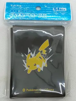 Pokemon Card Game Deck Shield Sleeve Pro Pikachu 64ct Pokemon Center Japan - Image 1