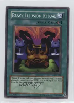 Black Illusion Ritual Unlimited YuGiOh Starter Deck Pegasus #SDP-038 2003 0rq9 - Image 1