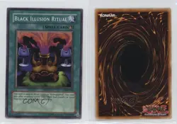 Black Illusion Ritual Unlimited YuGiOh Starter Deck Pegasus #SDP-038 2003 0rq9 - Image 3