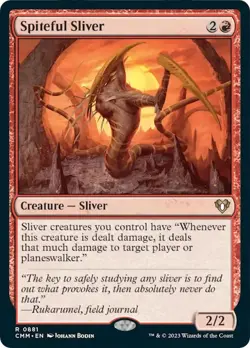 MTG Spiteful Sliver - 881 / English / Near Mint - Image 1