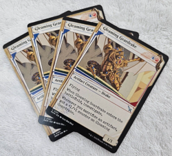 MTG Gleaming Geardrake Showcase #361 Murders at Karlov Manor U NM Play Set Qty 4 - Image 1