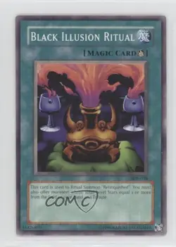 Black Illusion Ritual Unlimited YuGiOh Starter Deck Pegasus #SDP-038 2003 n3t - Image 1