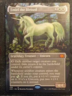 Emiel the Blessed - Borderless - Double Masters 2022 (MTG) - Image 1