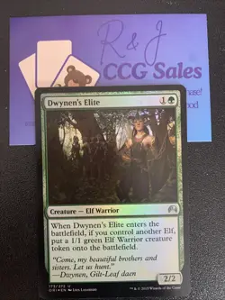 MTG FOIL Dwynen's Elite, Magic Origins - Near Mint - Image 1