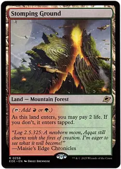 MTG Edge Of Eternities Stomping Ground (Rare) - Image 1
