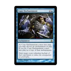 WOTC MtG Ravnica Copy Enchantment (R) EX - Image 1