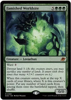 MTG Edge Of Eternities Famished Worldsire (Mythic) - Image 1