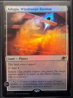 MTG Edge Of Eternities Adagia, Windswept Bastion Foil (Mythic) - Image 1