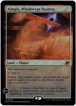 MTG Edge Of Eternities Adagia, Windswept Bastion Foil (Mythic) - Image 2
