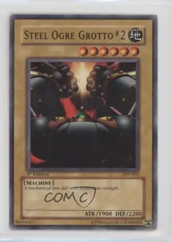 Steel Ogre Grotto #2 1st Ed. YuGiOh Pharaoh's Servant #PSV-001 2002 1t5 - Image 1