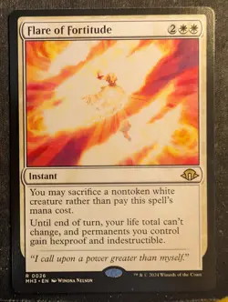 Flare of Fortitude - Modern Horizons 3 (MTG) - Image 1