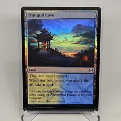 MTG Tranquil Cove FOIL Tarkir Dragonstorm (L) TDM 0270 - Image 1