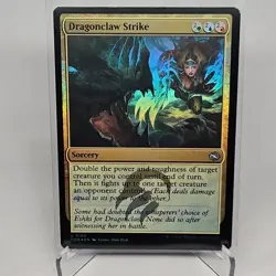MTG Dragonclaw Strike FOIL Tarkir Dragonstorm (U) TDM 0180 - Image 1
