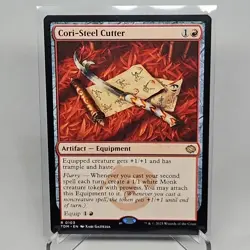 MTG Cori-Steel Cutter Tarkir Dragonstorm (R) TDM 0103 - Image 1