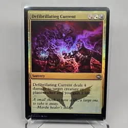 MTG Defibrillating Current FOIL Tarkir Dragonstorm (U) TDM 0177 - Image 1