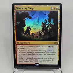 MTG Windcrag Siege FOIL Tarkir Dragonstorm (R) TDM 0235 - Image 1