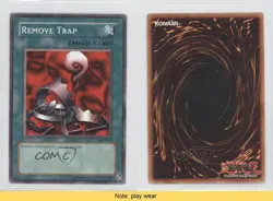 Remove Trap Unlimited YuGiOh Starter Deck Pegasus #SDP-034 2003 READ 1a1 - Image 3