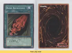 Rush Recklessly Unlimited YuGiOh Starter Deck Pegasus #SDP-033 2003 READ 1a1 - Image 3