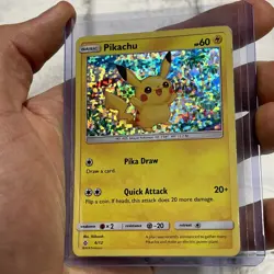 Pokemon Pikachu 4/12 McDonald's Promos 2018 Holo Pokemon Card LP TCG Nintendo - Image 2