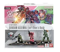 Gundam Card Game Start Deck ST03A Gundam Assemble Set Zeon's Rush 2025 Japanese - Image 1