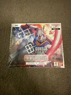 GUNDAM TCG booster box English - Newtype Rising GD01 BANDAI USA SELLER - Image 1