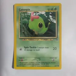 Caterpie Neo Discovery Set 53/75 Pokemon Card Unlimited - Image 1