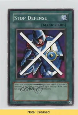 Stop Defense Unlimited YuGiOh Starter Deck Pegasus #SDP-031 2003 READ 2u3 - Image 1