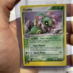 Cradily #3/100 TCG 2003 Pokemon Sandstorm Holo Rare Pokemon Card Near Mint NM/MT - Image 1