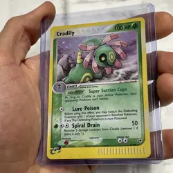 Cradily #3/100 TCG 2003 Pokemon Sandstorm Holo Rare Pokemon Card Near Mint NM/MT - Image 2