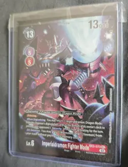 Digimon TCG: IMPERIALDRAMON: FIGHTER MODE EX3-073 (ALT ART) Trading Card CCG - Image 1