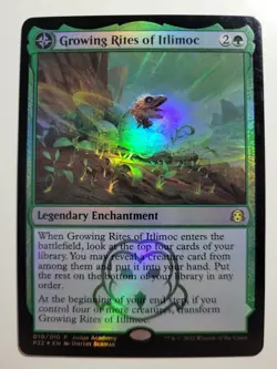 Growing Rites Of Itlimoc Foil DCI Promos NM ENG MTG - Image 1